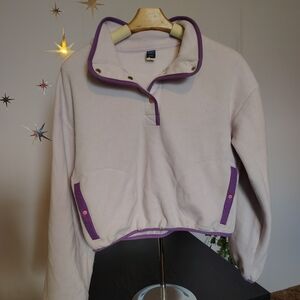 Old Navy Girls Dynamic Fleece with Purple Accents